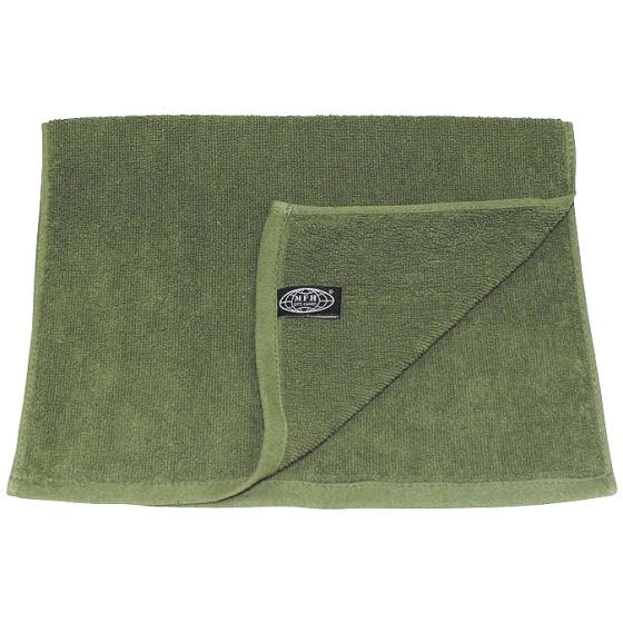 MFH asciugamano 30 x 50 cm in spugna in OD Green