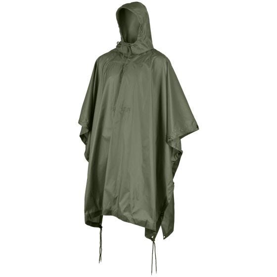 MFH poncho US in Ripstop OD Green