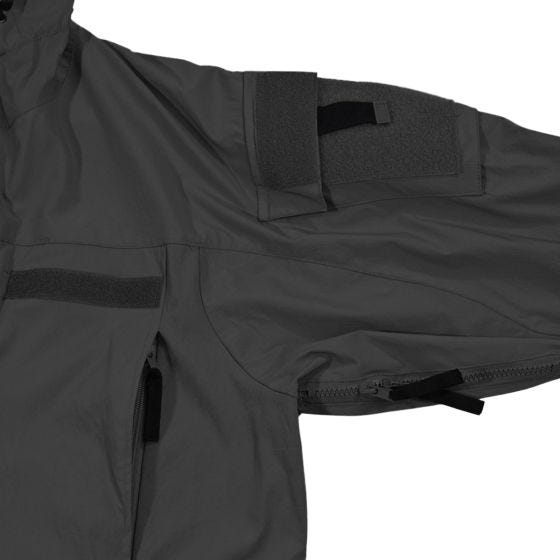 MFH giacca US softshell Level 5 in nero