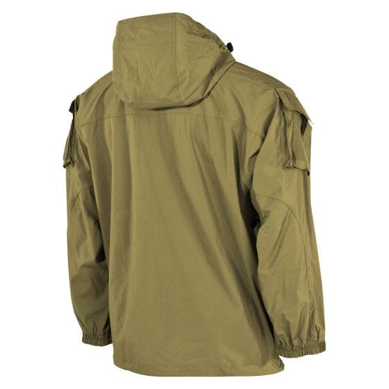 MFH giacca US softshell Level 5 in Coyote Tan