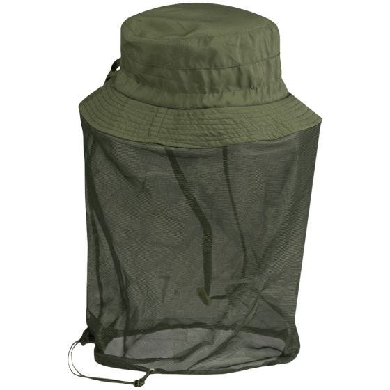 Mil-Tec boonie hat con zanzariera in verde oliva