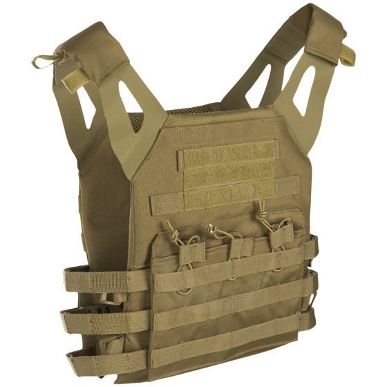 Mil-Tec gilet porta piastre Gen II in coyote