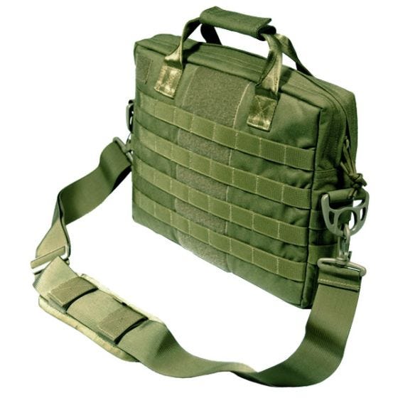Flyye borsa notebook 17" MID in verde oliva