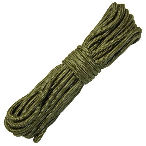 Mil-Com corda Purlon da 5 mm in verde oliva