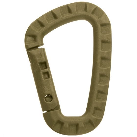 Mil-Tec moschettone ABS in Coyote