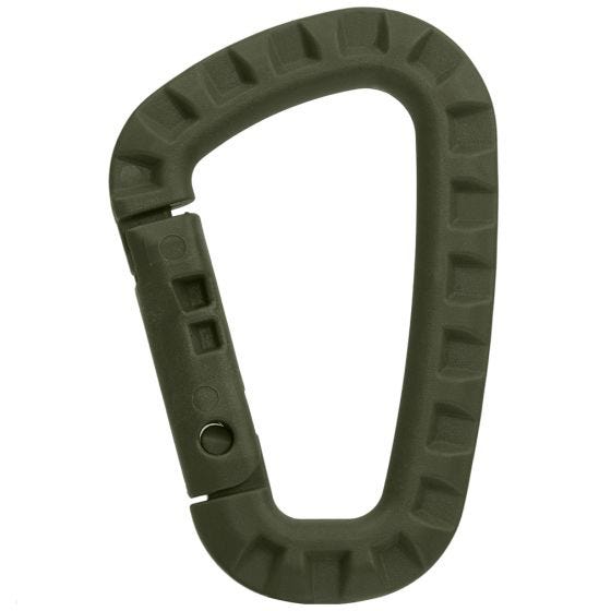 Mil-Tec moschettone ABS in verde oliva