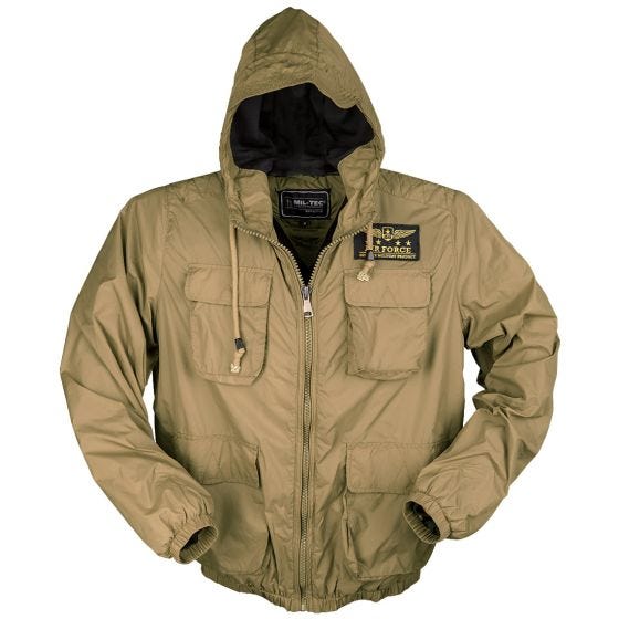 Mil-Tec giacca Air Force in Coyote