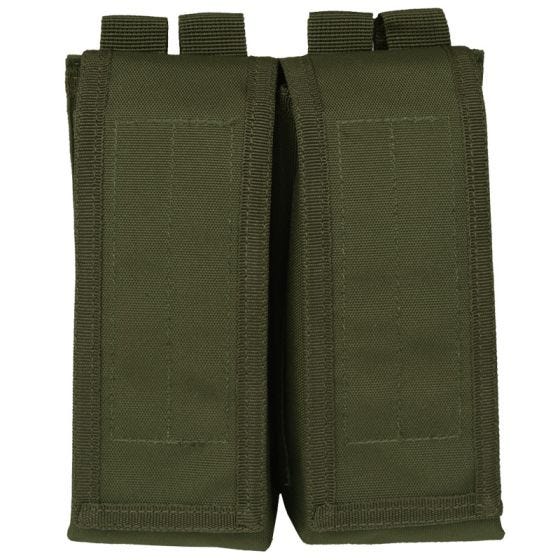 Mil-Tec portacaricatore doppio AK47 MOLLE in Verde Oliva