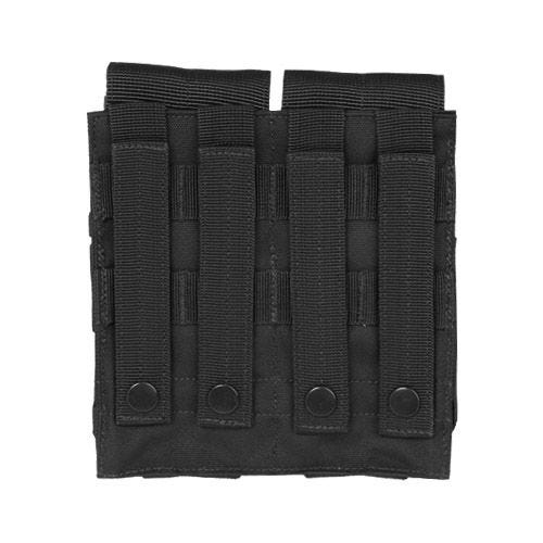 Mil-Tec custodia doppia portacaricatore M4/M16 MOLLE in nero