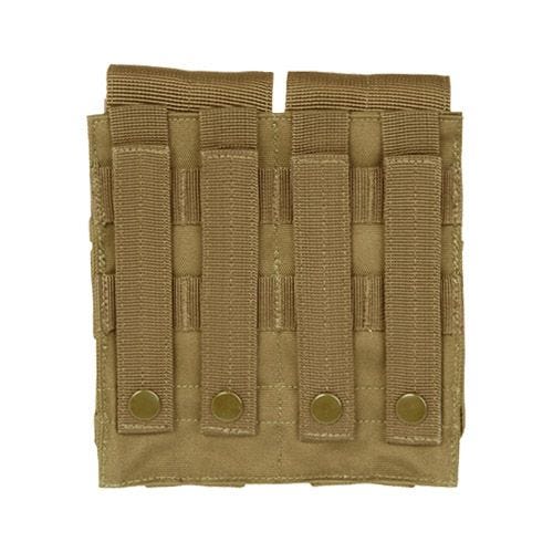 Mil-Tec custodia doppia portacaricatore M4/M16 MOLLE in Coyote