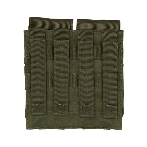 Mil-Tec custodia doppia portacaricatore M4/M16 MOLLE in verde oliva