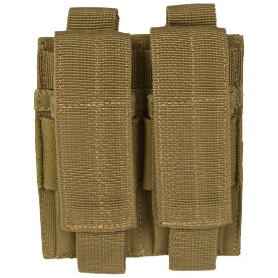 Mil-Tec doppio portacaricatore per pistola in Coyote