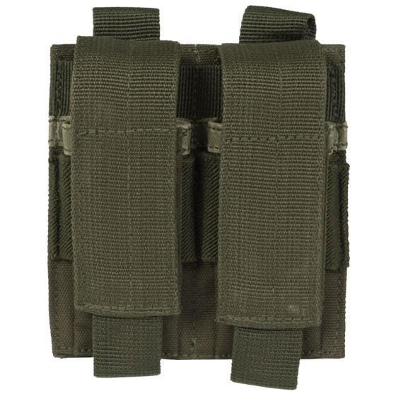 Mil-Tec doppio portacaricatore per pistola in verde oliva