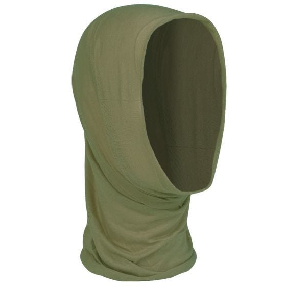 Mil-Tec copricapo multifunzione in verde oliva