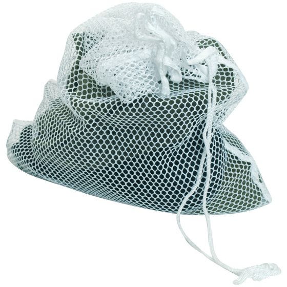 Mil-Tec sacchetto lavatrice in mesh 50x75cm in bianco