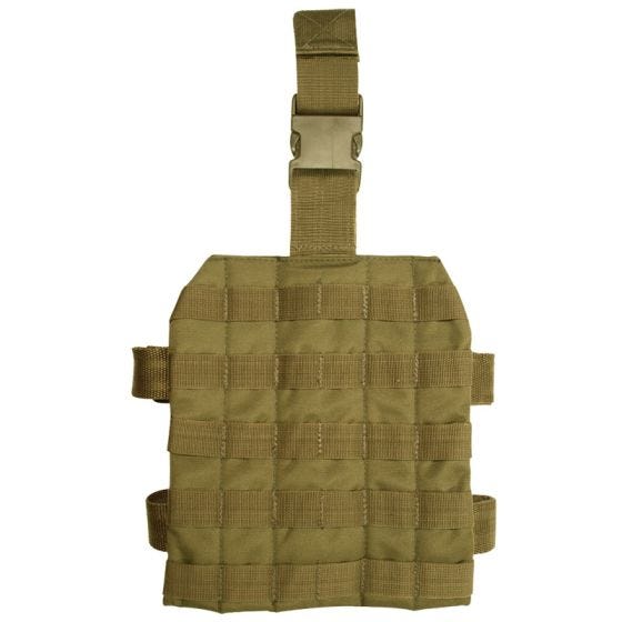 Mil-Tec pannello cosciale MOLLE in Coyote