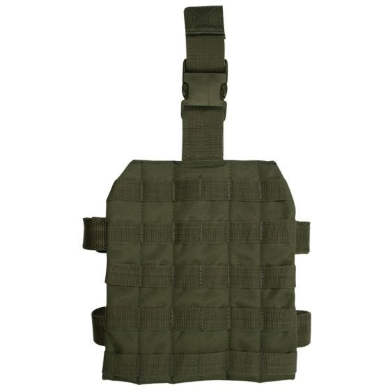 Mil-Tec pannello cosciale MOLLE in verde oliva
