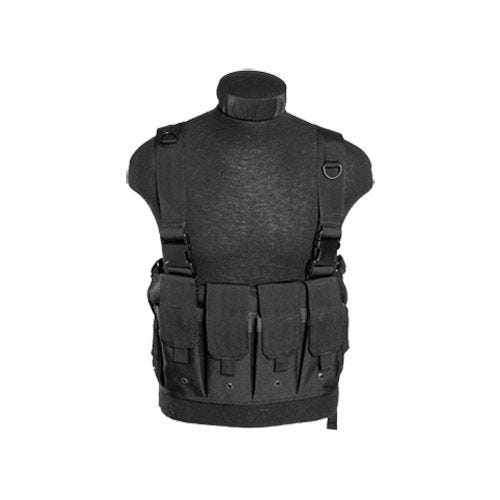 Mil-Tec Chest Rig portacaricatore in nero