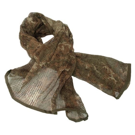 Mil-Tec sciarpa in rete in Vegetato Woodland