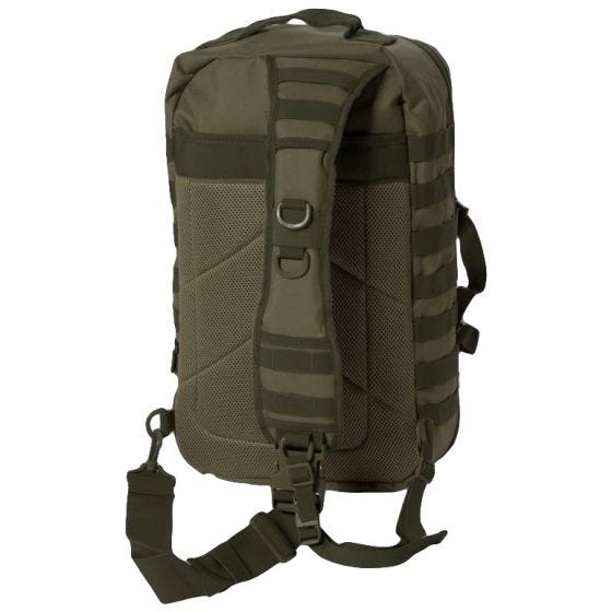 Mil-Tec zaino da assalto monospalla large in verde oliva