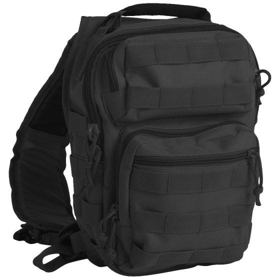 Mil-Tec zaino da assalto monospalla small in nero