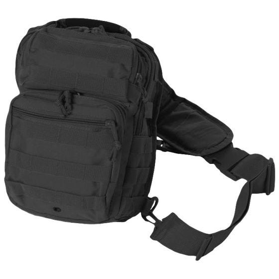 Mil-Tec zaino da assalto monospalla small in nero