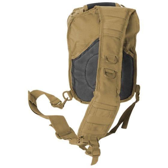 Mil-Tec zaino da assalto monospalla small in Coyote
