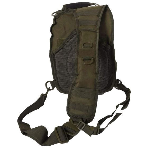 Mil-Tec zaino da assalto monospalla small in verde oliva