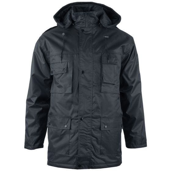 Mil-Tec parka con cappuccio Dubon in blu scuro