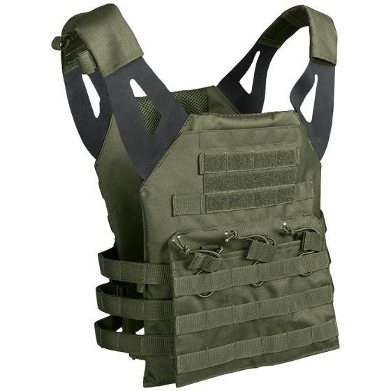 Mil-Tec gilet porta piastre Gen II in verde oliva