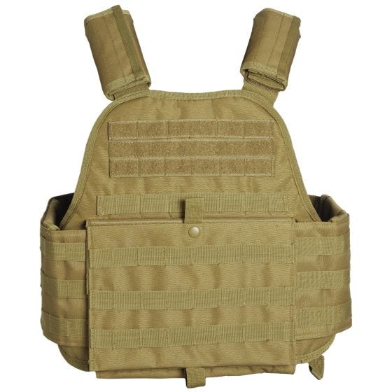 Mil-Tec gilet porta piastre in Coyote