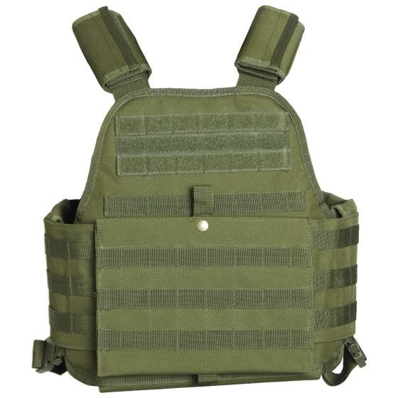 Mil-Tec gilet porta piastre in verde oliva