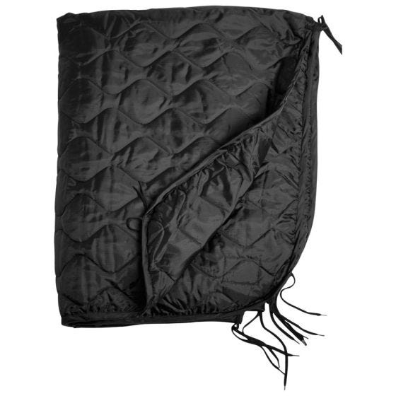 Mil-Tec poncho liner in nero