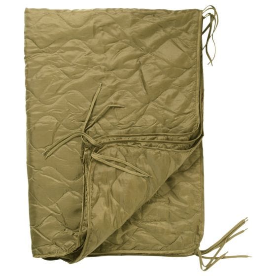 Mil-Tec poncho liner in Coyote