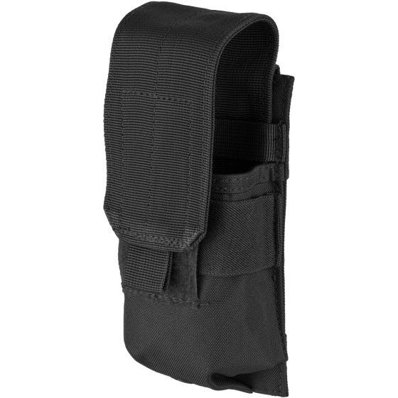 Mil-Tec custodia singola portacaricatore M4/M16 con attacco MOLLE in nero