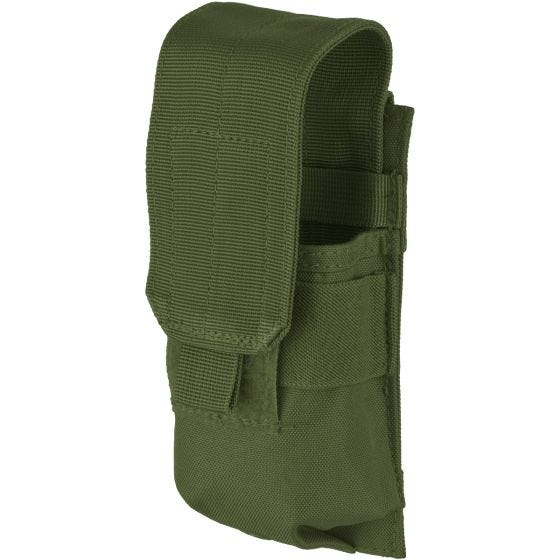 Mil-Tec portacaricatore singolo M4/M16con attacco MOLLE in verde oliva