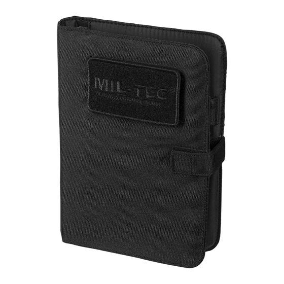 Mil-Tec taccuino piccolo Tactical in nero
