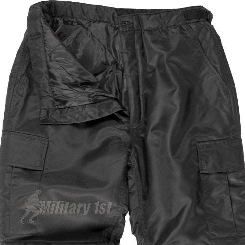 Mil-Tec pantaloni termici US MA1 in nero