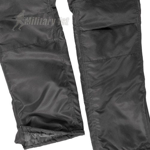 Mil-Tec pantaloni termici US MA1 in nero