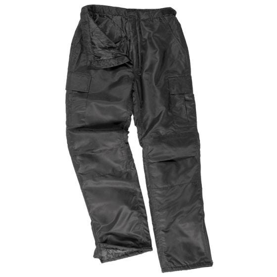 Mil-Tec pantaloni termici US MA1 in nero