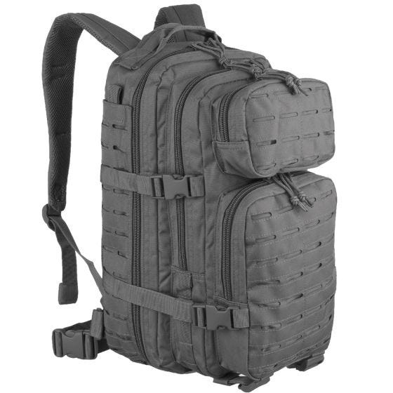 Mil-Tec zaino da assalto US tagliato al laser in Urban Grey small