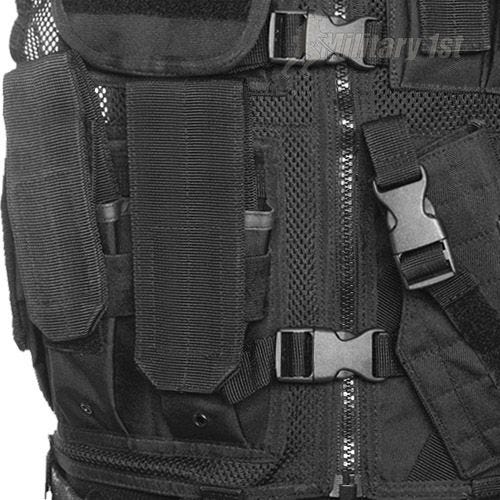 Mil-Tec gilet tattico USMC in nero