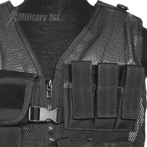 Mil-Tec gilet tattico USMC in nero