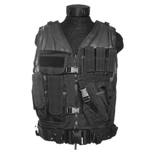 Mil-Tec gilet tattico USMC in nero