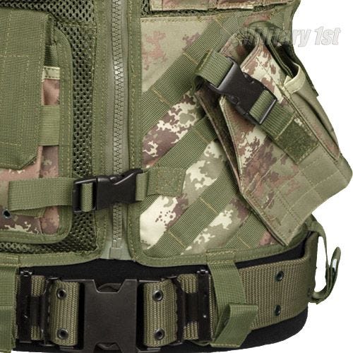 Mil-Tec gilet tattico USMC in Vegetato Woodland