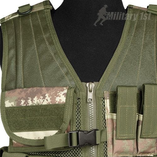 Mil-Tec gilet tattico USMC in Vegetato Woodland