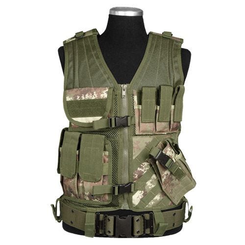 Mil-Tec gilet tattico USMC in Vegetato Woodland