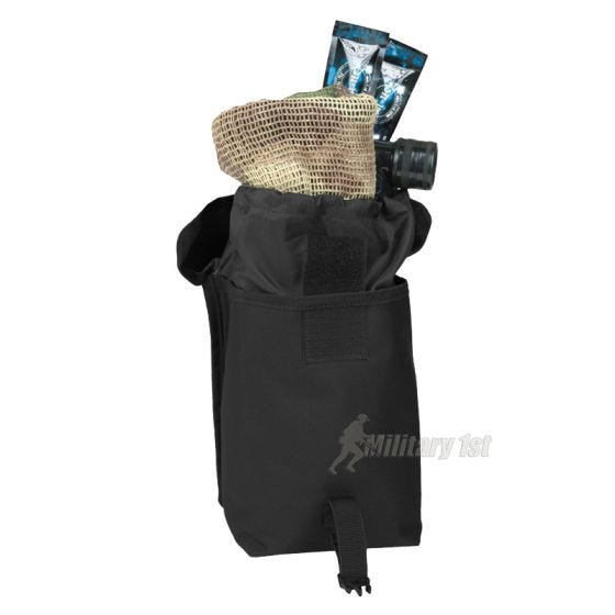 Mil-Tec astuccio tattico Large MOLLE in nero