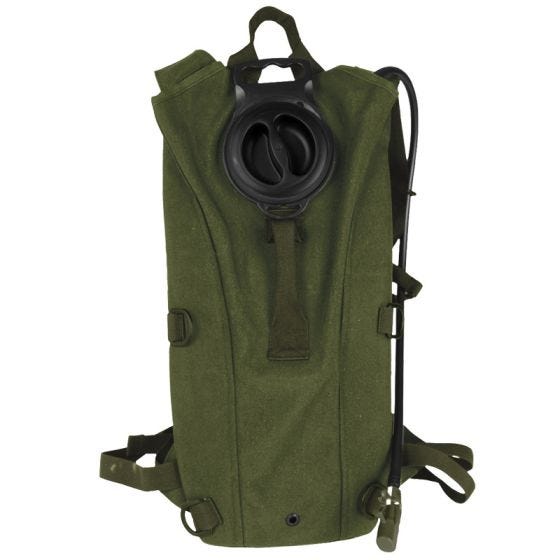 Mil-Tec zaino con tasca per idratazione Mil Spec in verde oliva