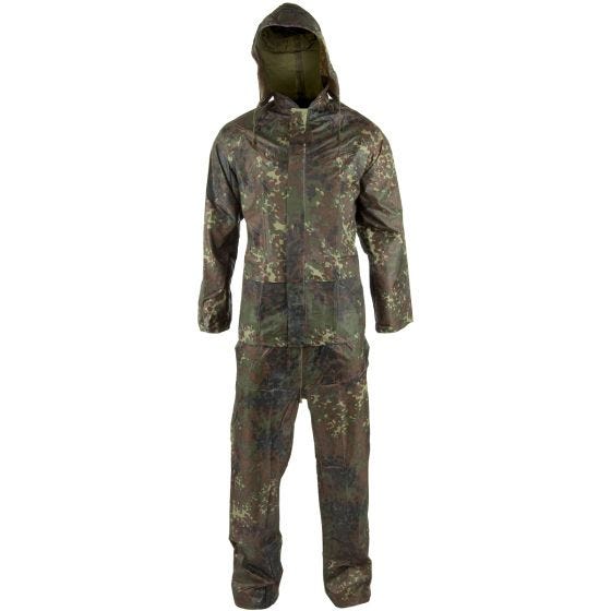 Mil-Tec tuta impermeabile in Flecktarn
